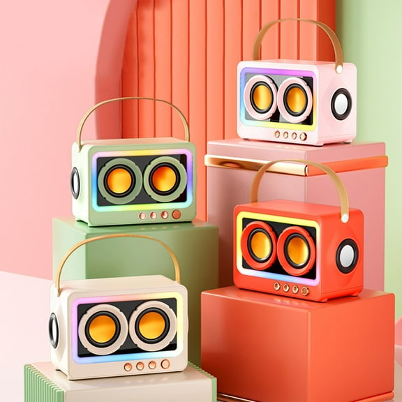 XMMSWDLA Bluetooth Speakers Big Powerful Wireless Loud Portable Outdoor Home Party Speaker with LED Lights, Subwoofer,Stereo Bass Sound box