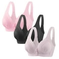 thumbnail image 1 of XMMSWDLA Bralettes for Women Seamless Bras for Women Padded Sports Bra Wirefree Comfortable Bra Yoga Bra Sleep Bra Tank Tops Comfortable Bras for Women Womens Bras No Underwire Full Support, 1 of 4