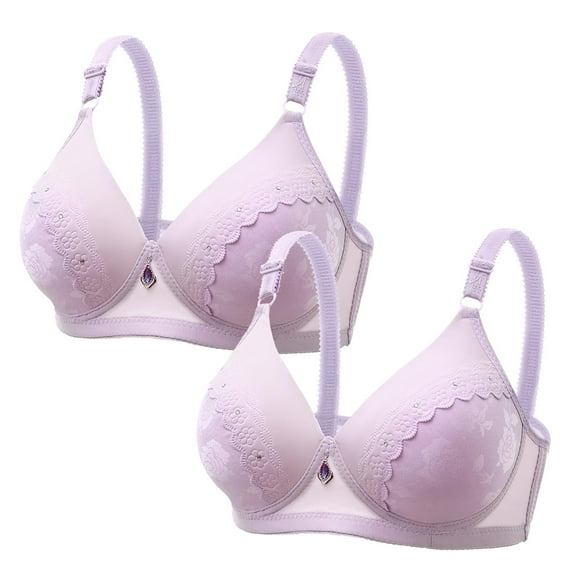 XMMSWDLA Bras for Women Wirefree - Wireless Bra, Everyday Bras, Bras for Women No Underwire Sports Bras for Women Plus Size Bras for Women No Underwire