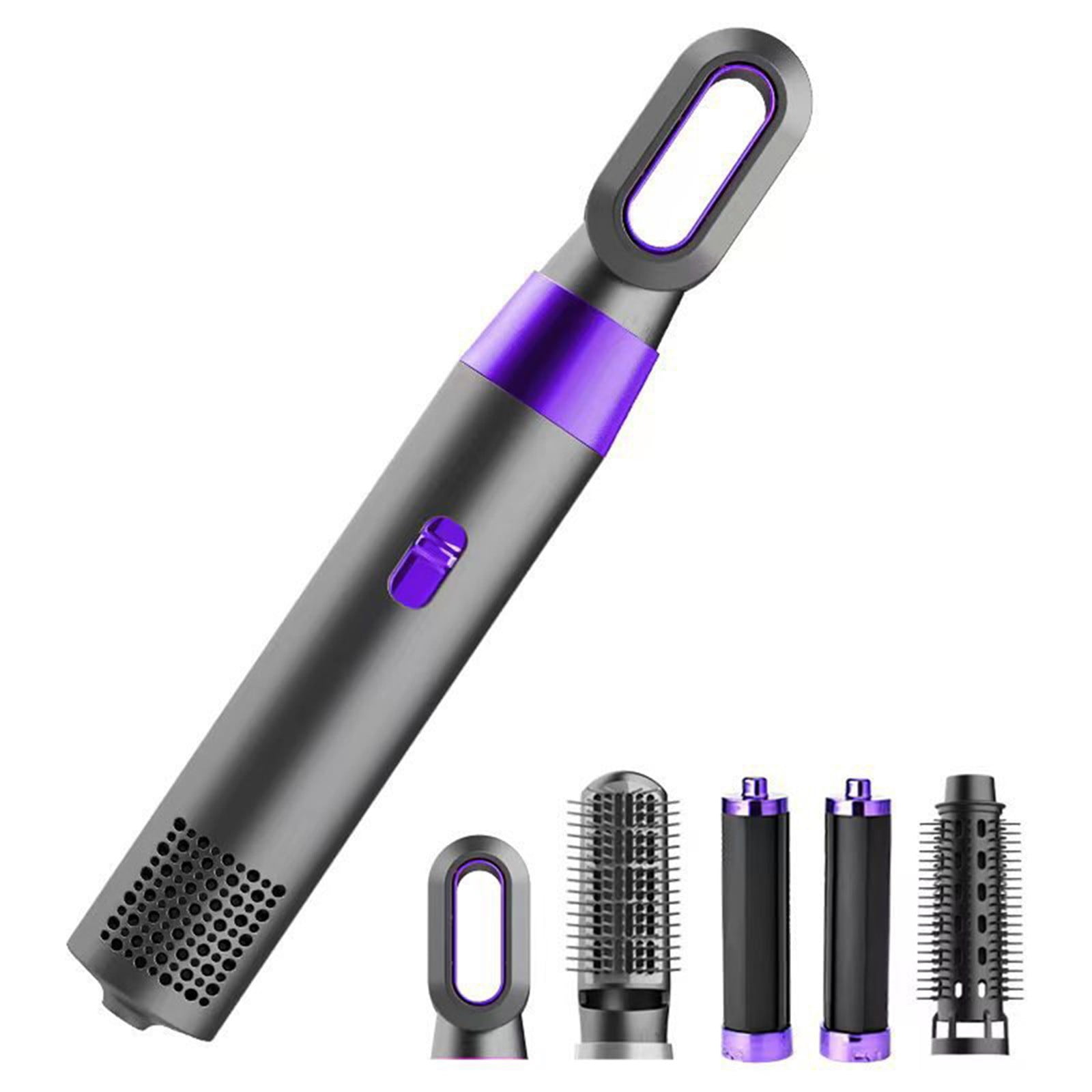 XMMSWDLA Brush Hair Dryer with Attachments, 5 in 1 Hair Dryer Hot Air