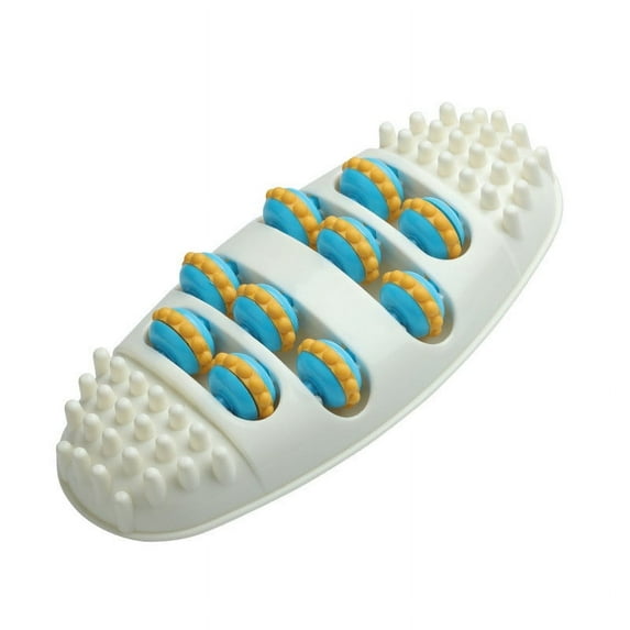 XMMSWDLA Brushes Foot Massager, Foot Roller, Acupuncture Point Stimulation, Household Foot Rolling Device, Foot Center, Finger Pressure Foot Board Gifts for family(multicolor,Free Size)