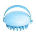 thumbnail image 1 of XMMSWDLA Brushes New Style Massage Shampoo Brush Silicone Multifunctional Bath Cleaning Brush Gifts for family(Light blue), 1 of 2