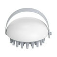 thumbnail image 1 of XMMSWDLA Brushes New Style Massage Shampoo Brush Silicone Multifunctional Bath Cleaning Brush today prime (White), 1 of 2