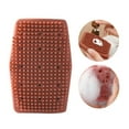 thumbnail image 1 of XMMSWDLA Brushes Quick Foaming Bath Brush Bathroom Soft Silicone Rubbing Massage Bubble BathBrush clearance sales today deals prime (Red), 1 of 6