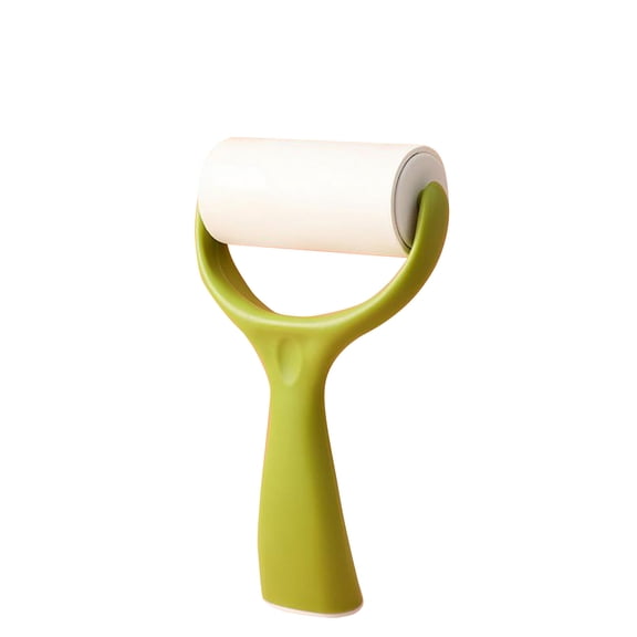 XMMSWDLA Brushes Stand-up Roller Sticking Device Household Clothes Removing Hair Brush today prime (Green)