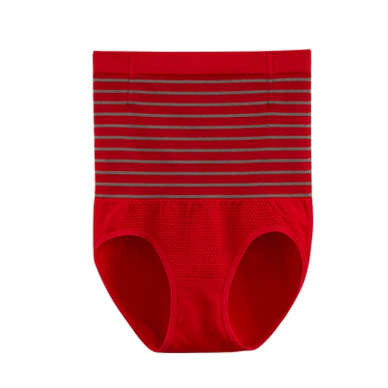 XMMSWDLA Butt Lifting Shapewear Tummy Control Shorts Shapewear Shorts  Compression Underwear Women Red M Ladies Underwear