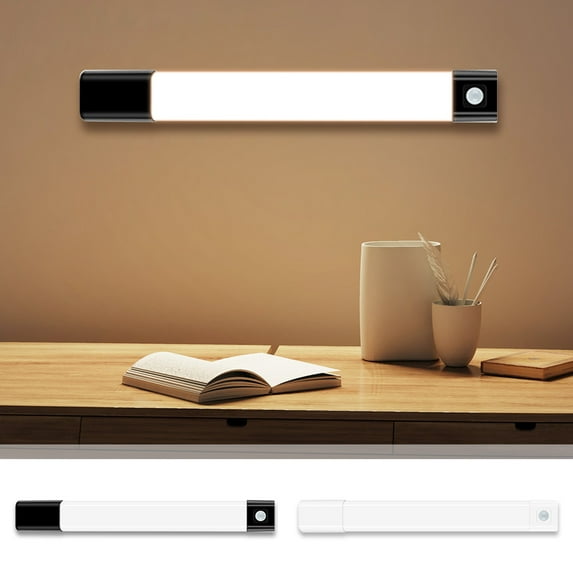 Under Cabinet Light, LED Motion Sensor Light, Wireless Under Counter Lights, Rechargeable Battery Operated Closet Lights, 3 Lighting Modes, for Kitchen, Stairs, Closets