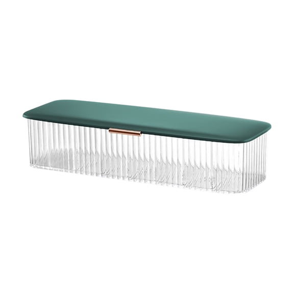 XMMSWDLA Cable Organizer Box Wire Ties, Clear Plastic Cord Storage Box with Lid, Electronics Organizer for Home Office Desk Organizers and Accessoriesdrawer Organizer