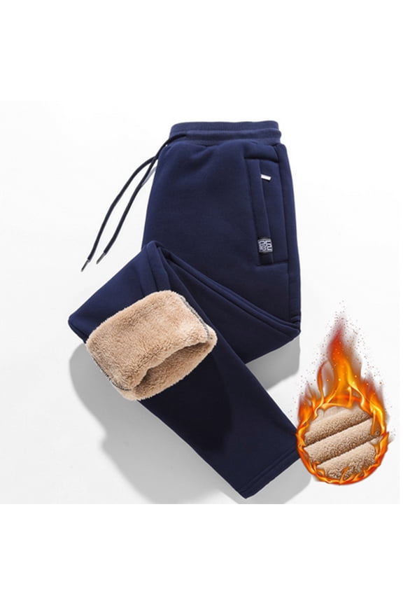 Cargo Pants Women Men's Lamb Wool Casual Trousers And Trousers Plus Velvet Thick Solid Color Large Size Running Fitness Sports Pants