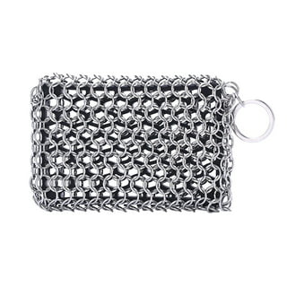 Kitchen Cleaner Chainmail Scrubber Aluminum Butted Chain Mail