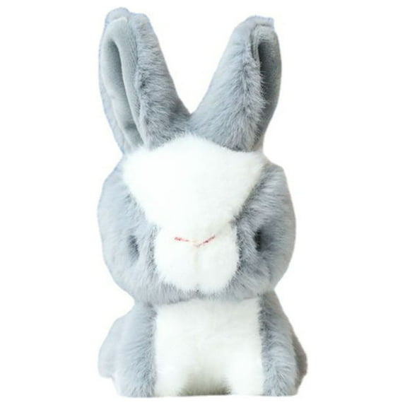 XMMSWDLA Christmas Decorations Indoor Bunny Plush Keychain Toys for Kids, Stuffed Rabbit Plushie Backpack Purse Pendant Dolls Gift for Children Girl Birthday Decorations