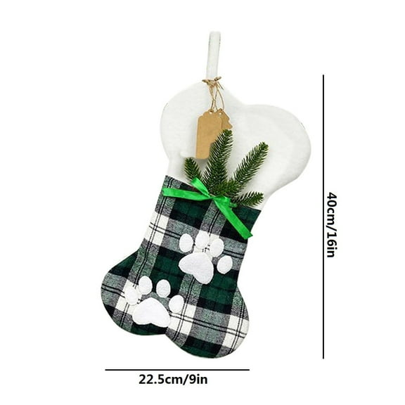 XMMSWDLA Christmas Tree Hanging Mini Stockings Decoration Small Candy Gift Bag Santa Snowman Decorative Little Socks Xmas New Year Ornament Party Decor Christmas Socks Green