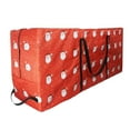 thumbnail image 1 of XMMSWDLA Christmas Tree Storage Bag - Stores Artificial Xmas Holiday Tree. Durable Waterproof Material to Protect Against Dust, Insects, and Moisture. Zippered Bag with Carry Handles. (red), 1 of 9