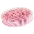 thumbnail image 1 of XMMSWDLA Cleaning suppliesSilicone Bath Brush Tactile Brush Baby Silicone Bath Brush Soft Bath Brush Shampoo Brush Massage Brush today prime (Pink,One Size), 1 of 2