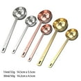 thumbnail image 1 of XMMSWDLA Coffee Scoops, 1 PC 15 ML 304 Stainless Steel Coffee Spoons 1 Tablespoon Long Handle Measuring tablespoon Fits Coffee Container for Ground Coffee, Coffee Brewing, Milk Brewin (5.7inches), 1 of 6