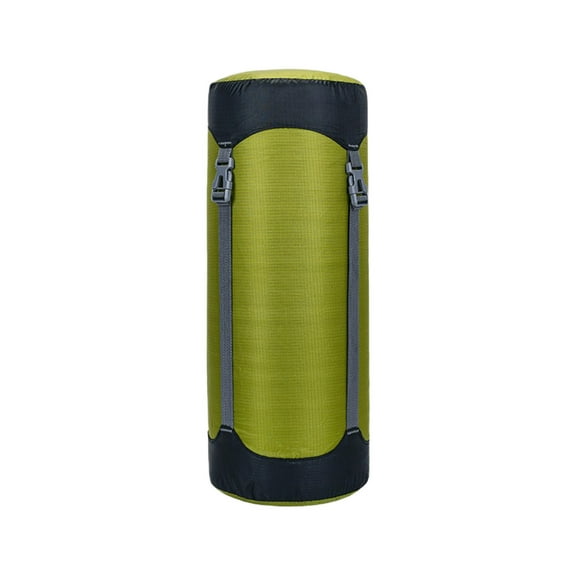 XMMSWDLA Compression Stuff Sack Compression Sack,Sleeping Bag Stuff Sack Ultralight Sleeping Bag Camping Hiking Backpacking Bag Storage Sack for Backpacking Camping Travelling Hiking Green