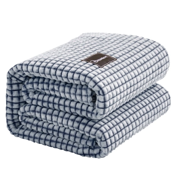 XMMSWDLA Cotton Throw Blanket for Couch Breathable Gauze All Season Soft and Lightweight Pre-Washed 59"x78"