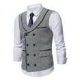 thumbnail image 1 of XMMSWDLA Mens Plus Top Four Seasons Casual Suit Vest, 1 of 1