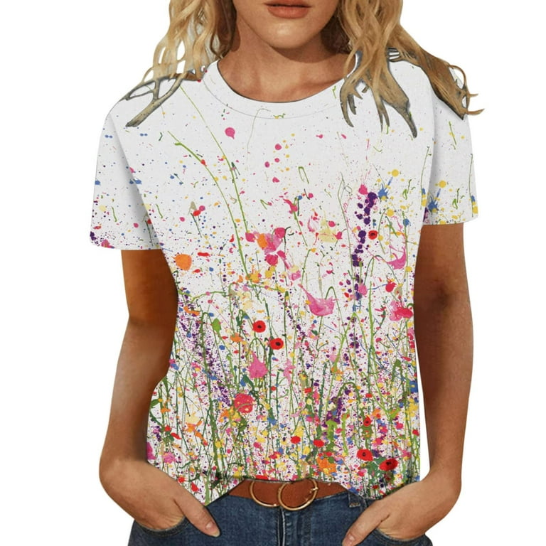 XMMSWDLA Deals Clearance Women Shirts and BlouseLadies Fashion