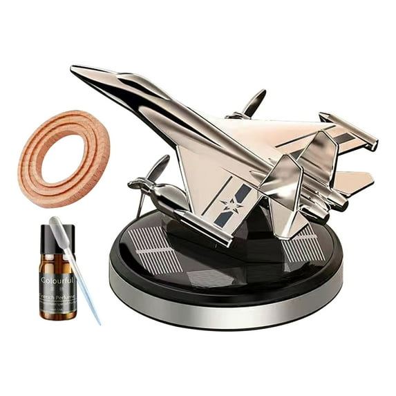 XMMSWDLA Desk Decorations Car Aromatherapy Solar Perfume Alloy Car Perfume Lasting Light Fragrancy High-End Decorative Car Supplies Ornaments,8ml 90s Party Decorations