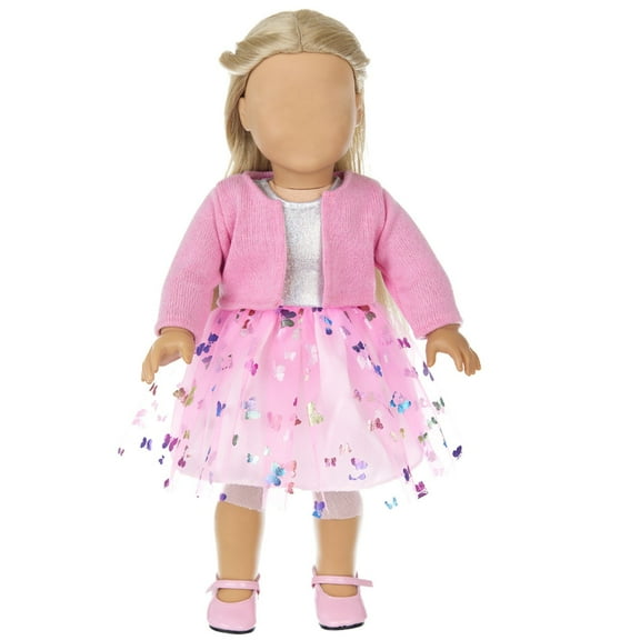 XMMSWDLA Doll Clothes and Accessories for 18 inch Dolls Casual Dress, Outfits, Swimsuit, Underwear