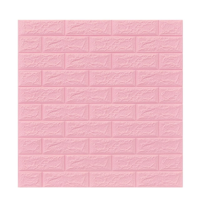 XMMSWDLA Dorm Wall Decor Diy 3d Brick Pe Foam Wallpaper Panels Room