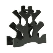 XMMSWDLA Dumbbell Rack Stand only 3 Tier Dumbbell Bracket Free Weight Stand for Home Gym Organization Max Load 35 lbs