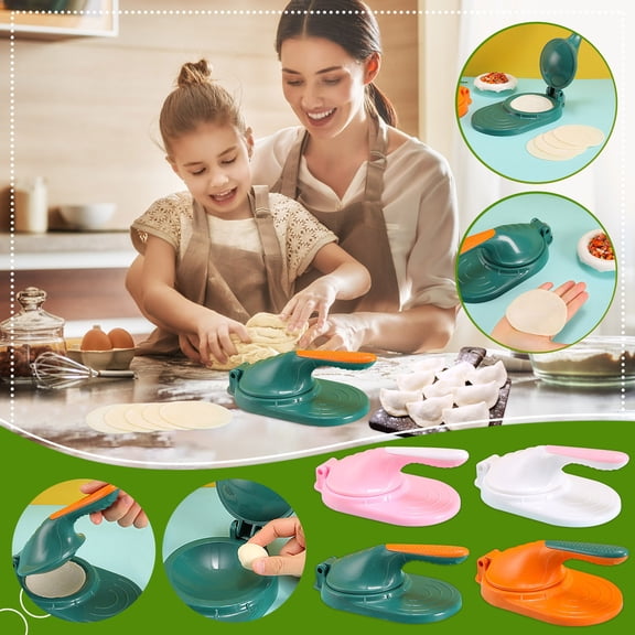 XMMSWDLA Dumpling Wrapper Maker Manual Tortilla Maker Press Corn Tortillas Sugar Pancakes Dumpling Skin Dough Presser Dumpling Wrapper Presser Kitchen Gadgets