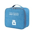 thumbnail image 1 of XMMSWDLA Empty First Aid Bag Emergency Kit - Travel Size Survival Kit Small Medicine Bag Office First Aid Kit Paramedic Bag Outdoor First Aid Kit For Car - Home First Aid Bags Empty Medicine Bag, 1 of 3