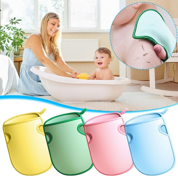 Exfoliating Bath Gloves for Shower, Spa, Body Scrub and Full Body Massage, Bath Glove Baby Bath Gloves Do Not Hurt The Skin Strong Rubbing Mud Baby Special Bath Sponge