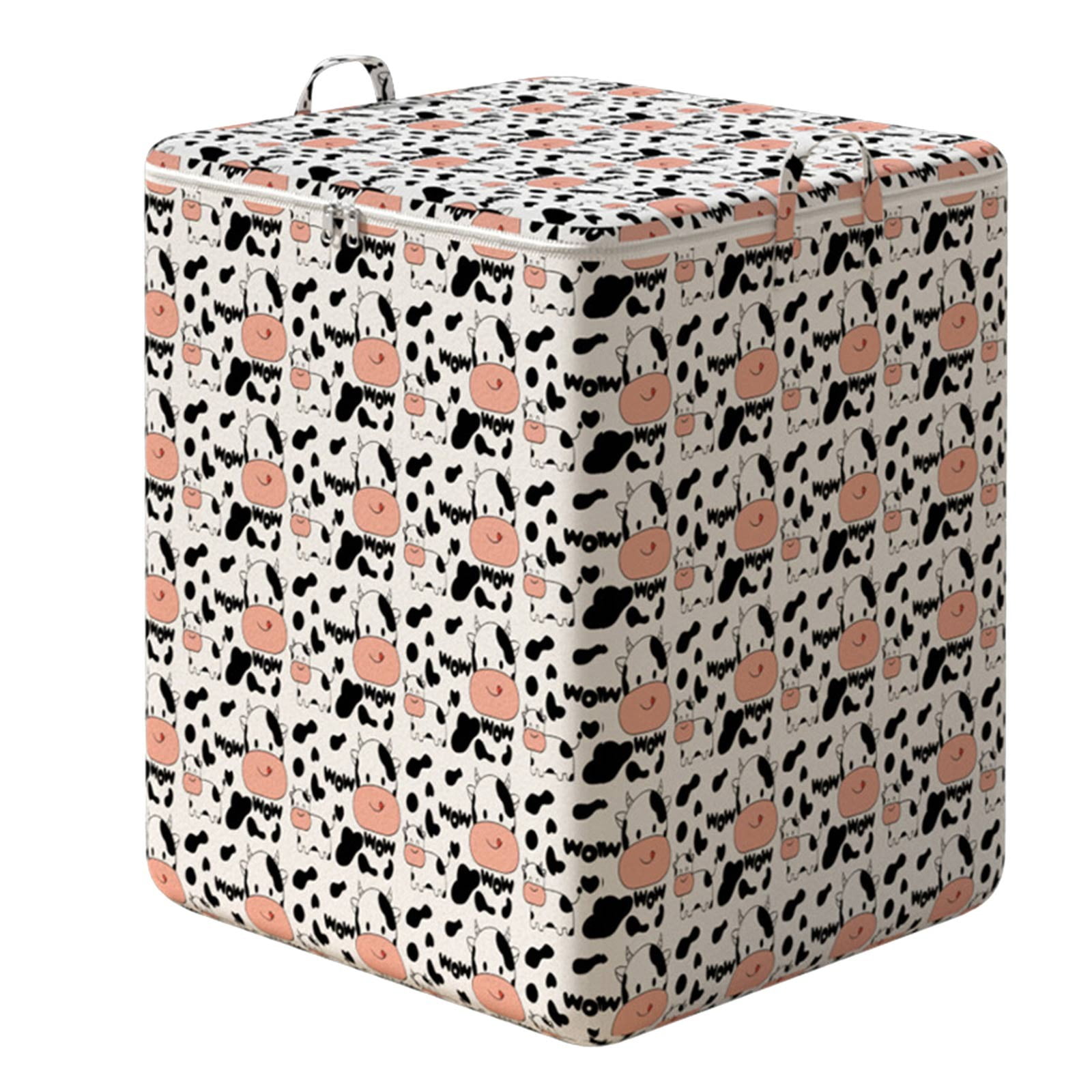 XMMSWDLA Extra Large Decorative Storage Bins with Lids, Dark Gray