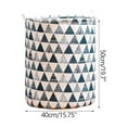 thumbnail image 1 of XMMSWDLA Fashion Printed Household Foldable Toy Clothing Storage Bag Laundry Basket, 1 of 4