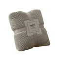 thumbnail image 1 of XMMSWDLA Fleece Throw Blanket for Couch, Sofa And Bed, Super Soft Blankets And Warm Throws, Cozy, Plush, Lightweight 39x59 InchesGray, 1 of 3