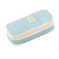 thumbnail image 1 of XMMSWDLA Cute Pencil Case Light Blue Pencil Caseslarge-Capacity Pencil Case Macaron Color Matching Can Be Transformed Into An Upgraded Pencil Case Stationery Box Pencil Cases s, 1 of 8