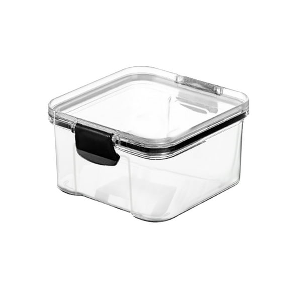 XMMSWDLA Food Storage Containers –1Pack without BPA Kitchen Organization Set for Pantry Organization and Storage, Plastic Canisters with Durable Lids Ideal for Cereal, Flour & Sugar