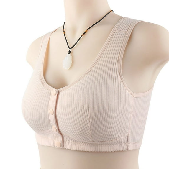XMMSWDLA Front Closure Bras for Women Post Surgery Bra Full Back Coverage Women's Sports Bras Sculpting Uplift Bra Bras for Women Birthday Gifts for Women