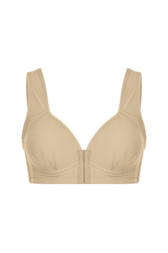 Front Closure Surgical Sports Bra, Post Breast Surgery Mastectomy Compression Nursing Bra Women Sports Bra Tshirt Bras for Women