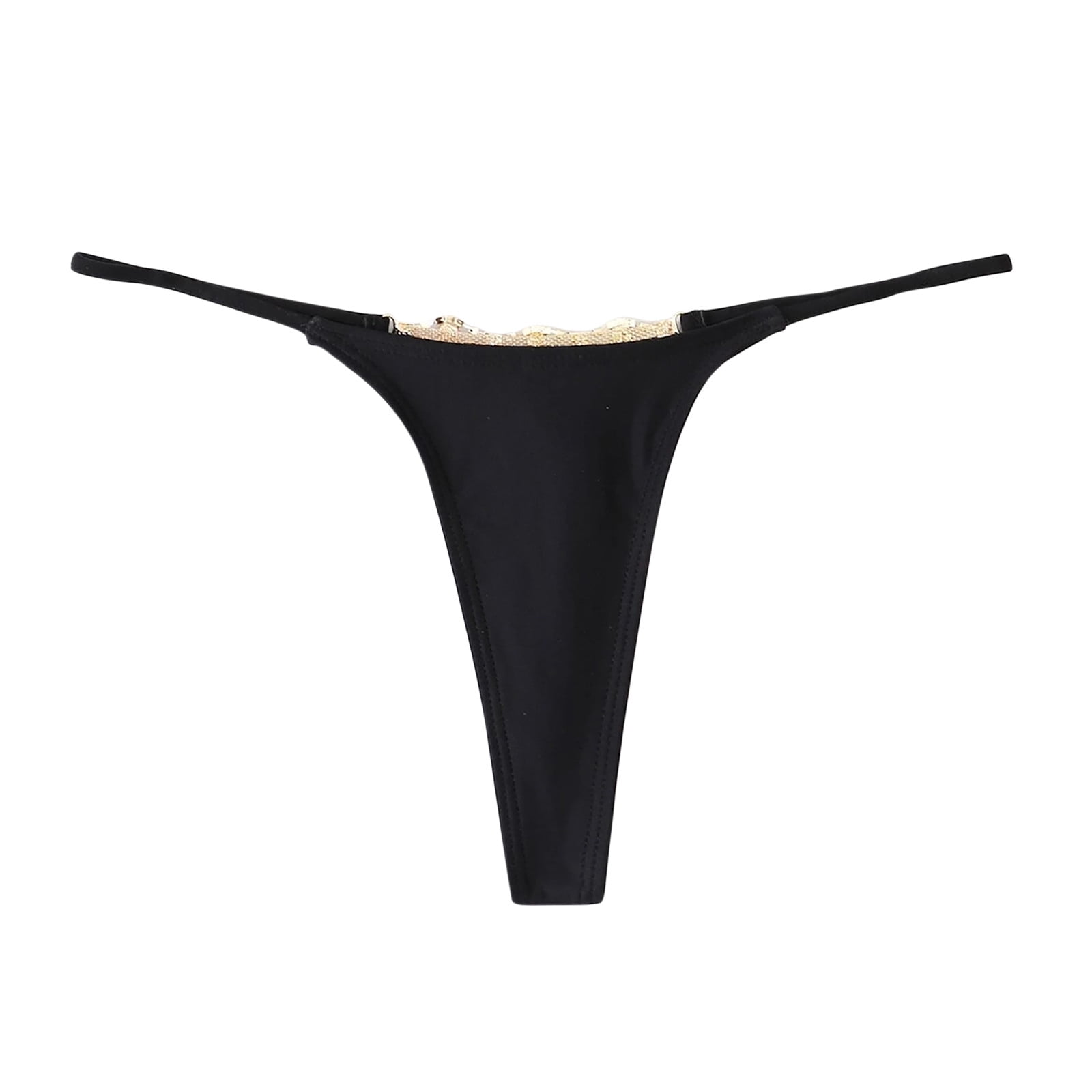 Women's Low Waist Thong T-back Briefs Panties Micro Mini G-String