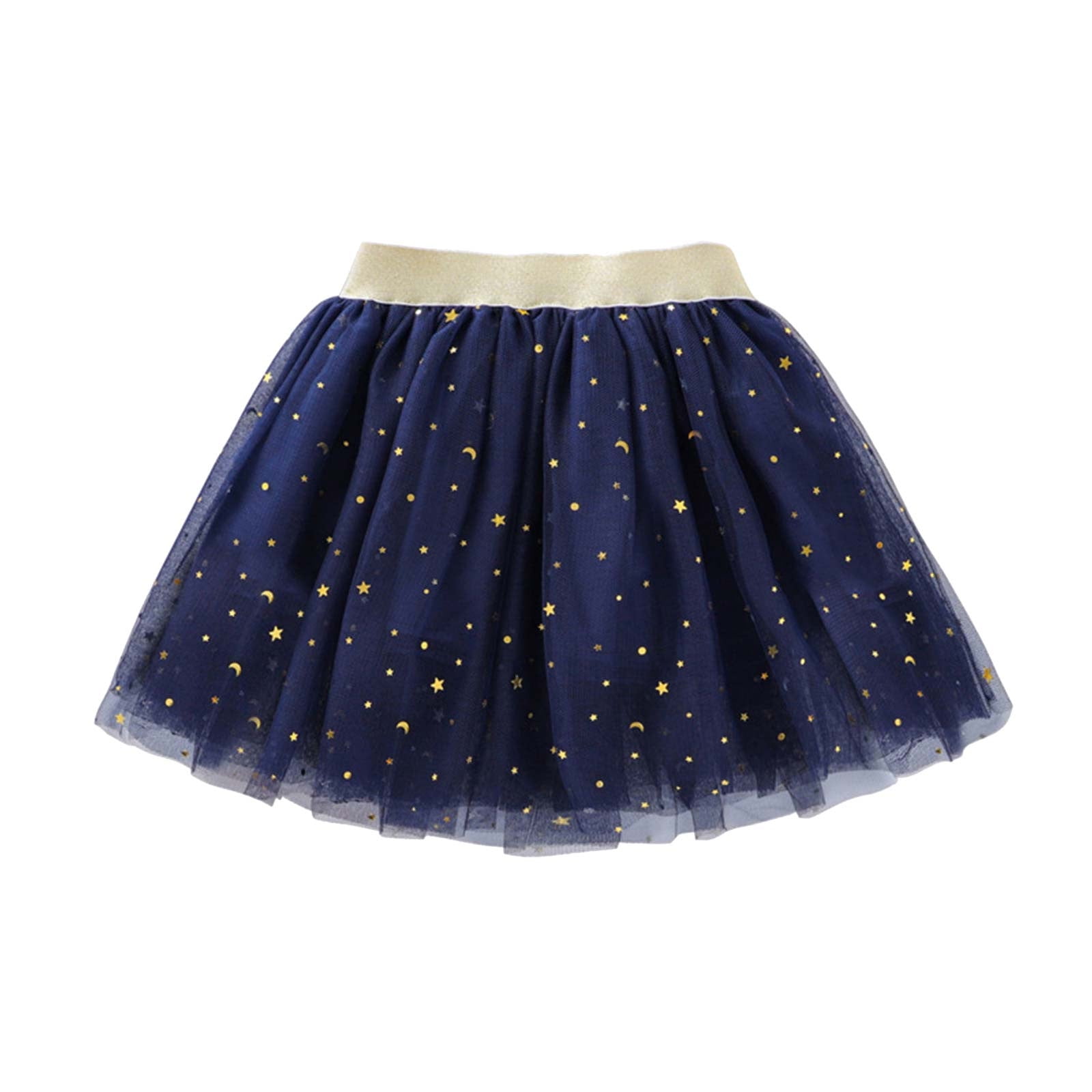 XMMSWDLA Girls Sequin Skirt Sparkle Glitter Shiny Pleated Skirts Dance ...