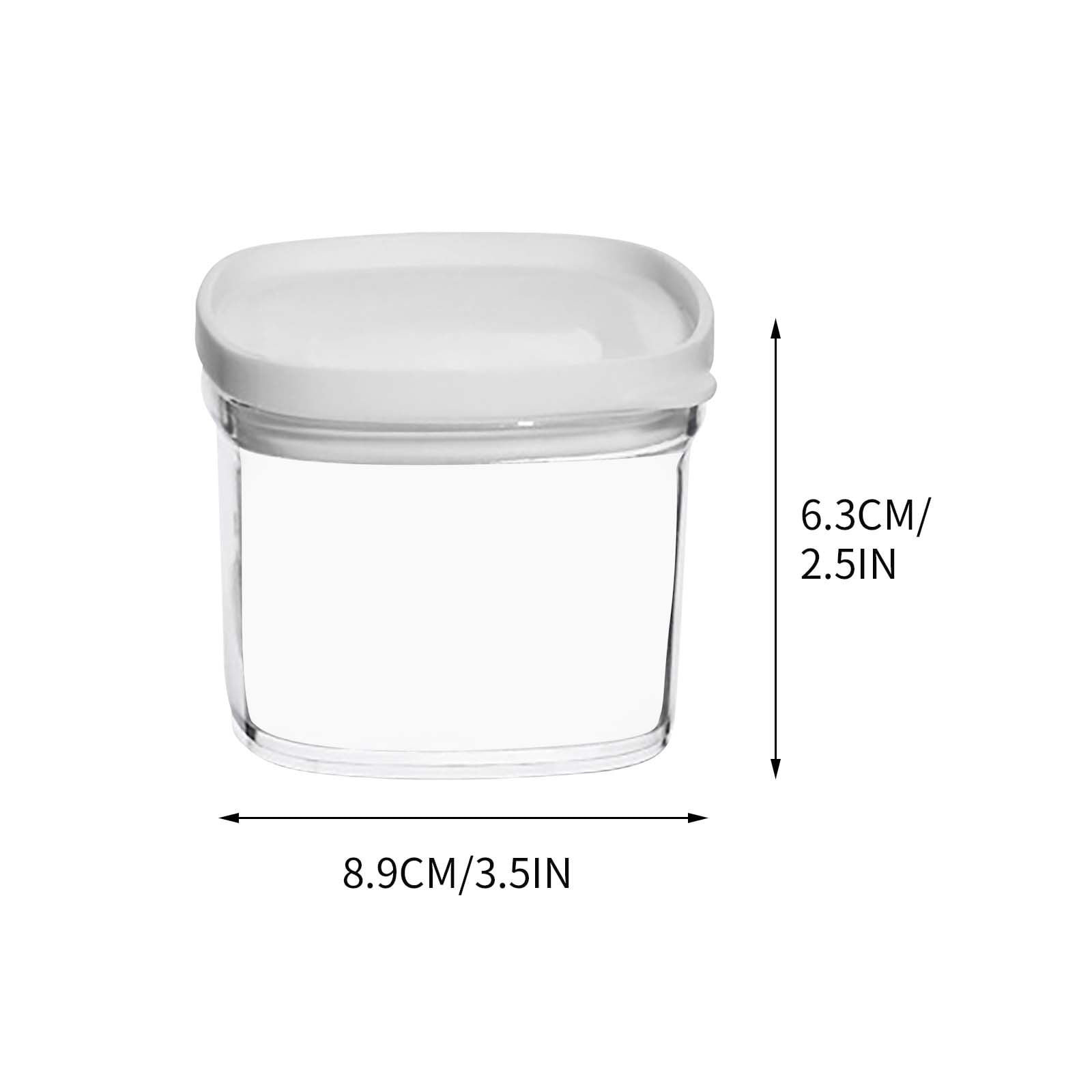 XMMSWDLA Glass Jar with Lid Airtight Glass Storage Container for Food, Flour, Pasta, Coffee