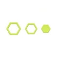 thumbnail image 1 of XMMSWDLA Gorgeous Hexagons Quilt Sewing Templatehexagon Quilt Sewing Patchwork Ruler-3pcs (4, 1 of 3