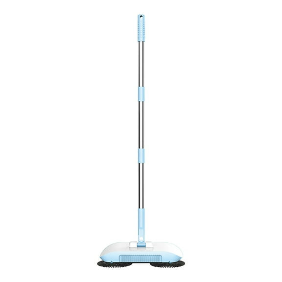 XMMSWDLA Hand Push Broom Hand Push Sweeper Household Lazy Three-In-One Suction Sweeper Cleaning Machine Floor Stall Mops for Floor Cleaning Manual Broom+2 Piece Of Cloth