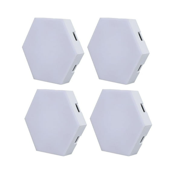 XMMSWDLA Hexagon Lights for Wall Led - Music Sync RGB Hexagon Lights with APP & Remote for Gift for Home Decor, Bedroom, Gaming Room, Kids/Adults
