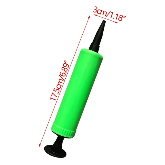 XMMSWDLA Holiday Supplies Use To Go To The Balloons To Inflate The Balloons Inflator Ball Inflatable Cylinder Mini Portable Hand Push Inflatable Cylinder Home Supply Plastic