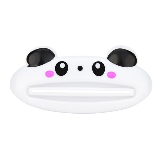 XMMSWDLA Hot Bathroom Home Tube Rolling Holder Squeezer Easy Cartoon Toothpaste Dispensertoothpaste Squeezer Panda