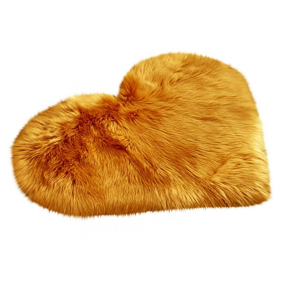 XMMSWDLA Kitchen Rug Wool Imitation Sheepskin Rugs Faux F Ur Non Slip Bedroom Carpet Mats Outdoor Runner Rug