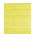 thumbnail image 1 of XMMSWDLA Kitchen Wall DecorDiy 3d Brick Pe Foam Wallpaper Panels Room Decal Stone Decoration Embossedyellow Stick On Wallpaper, 1 of 3