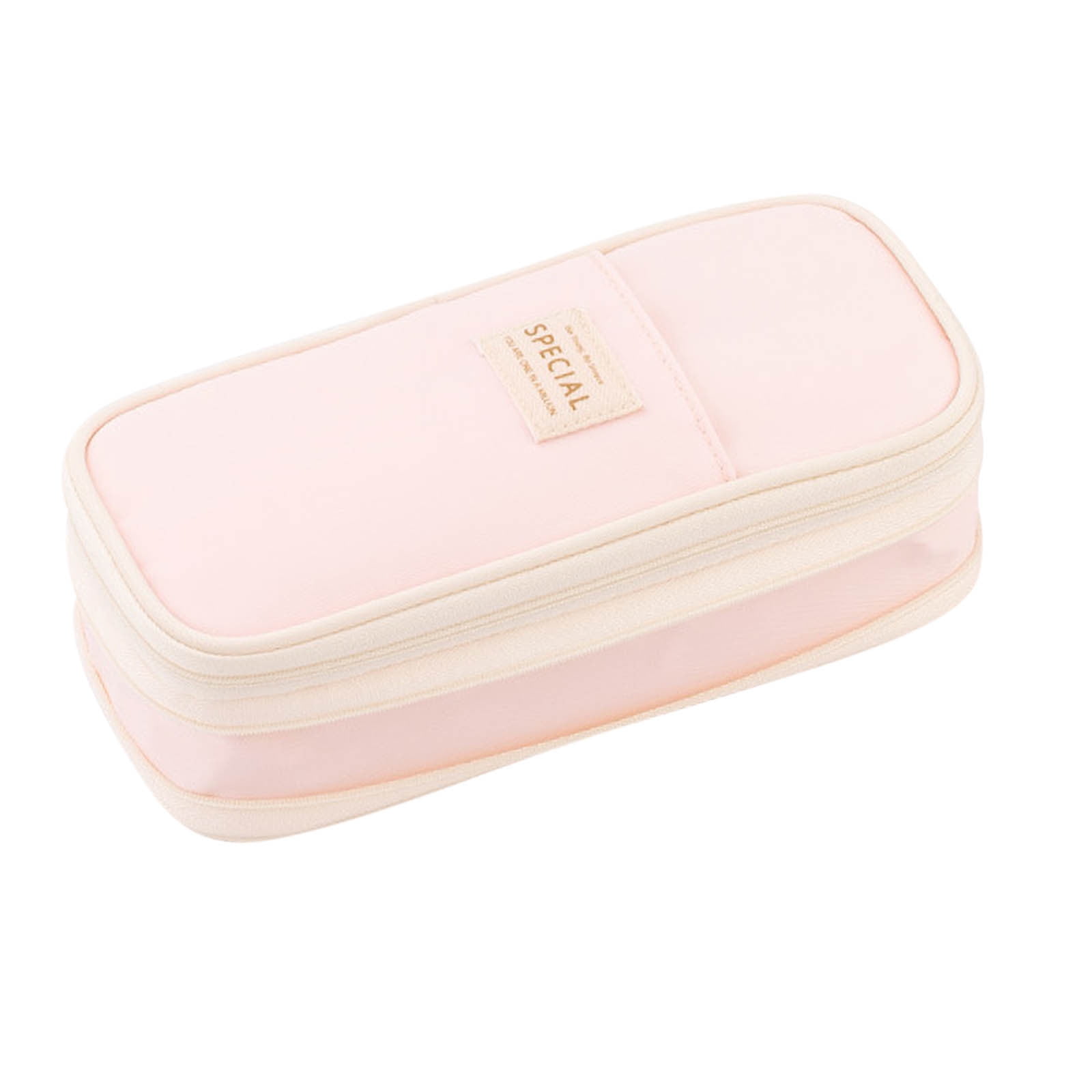 XMMSWDLA Kawaii Pencil Case Pink Pencil Caseslarge-Capacity