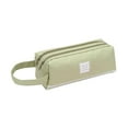 thumbnail image 1 of XMMSWDLA Large Pencil Case, Durable Pen Pouch with Big Capacity, Minimalist Portable Stationery Bag with Handle for Office Organizer Aesthetic Pencil Cases, 1 of 3