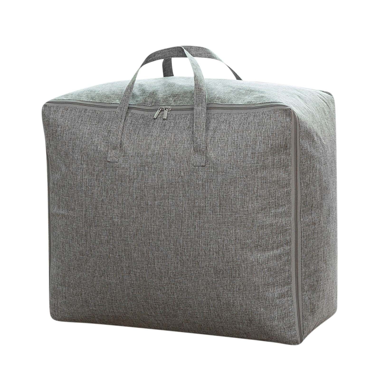 XMMSWDLA Large Storage Bag, Comforter/Blanket/Pillows/Quilt Storage ...